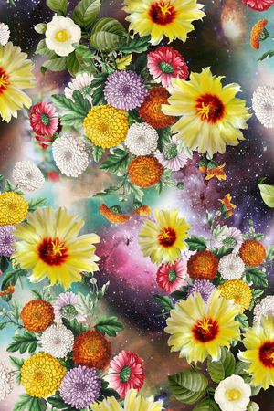 数码印花华亿平台图片