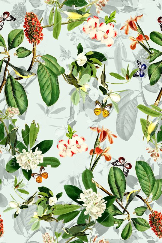 小清新印花华亿平台图片