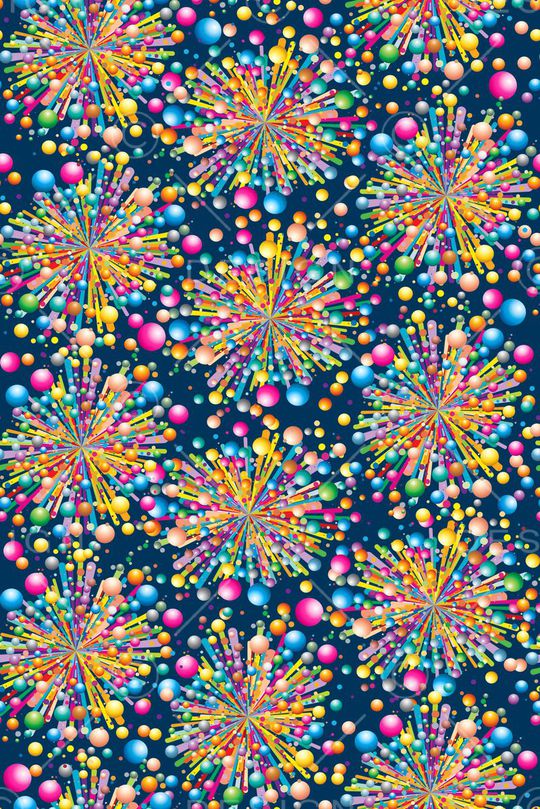 休闲时尚放射波点印花华亿平台图片