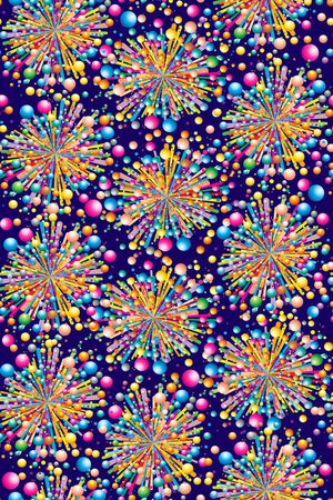 休闲时尚放射波点印花华亿平台图片