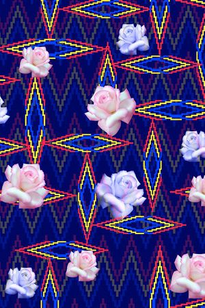 简易夏季风格印花华亿平台图片