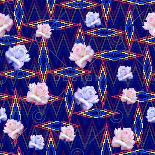 简易夏季风格印花华亿平台图片