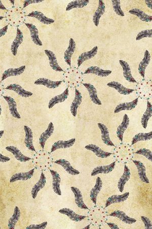 复古古典印花华亿平台图片