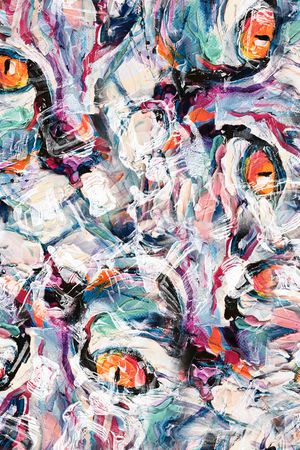 流行时尚印花华亿平台图片