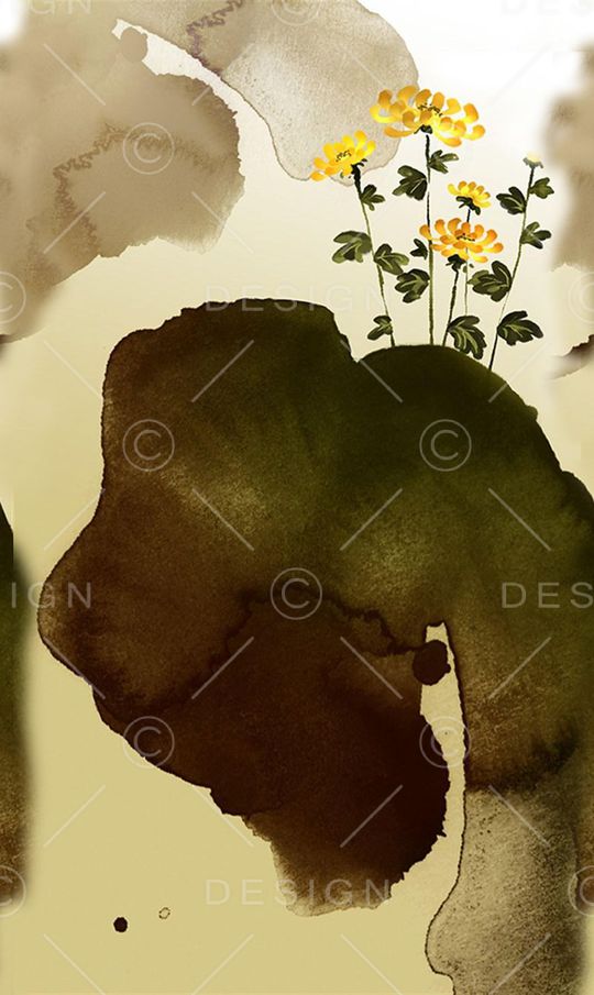 定位花印花华亿平台图片