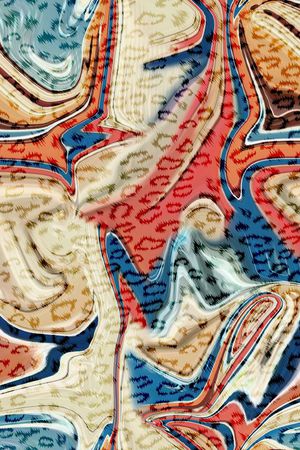 抽象印花华亿平台图片