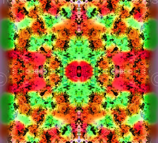 名族风印花华亿平台图片