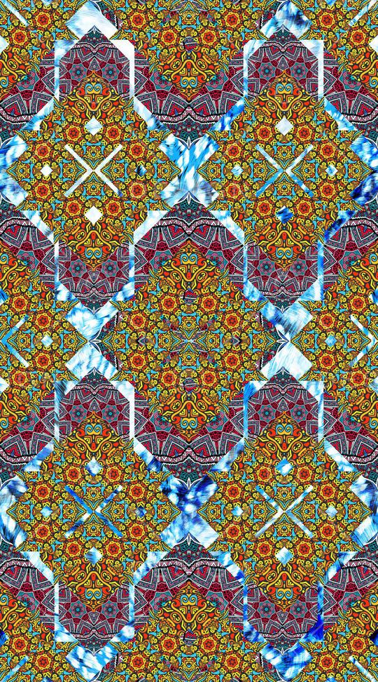 民族风印花华亿平台图片