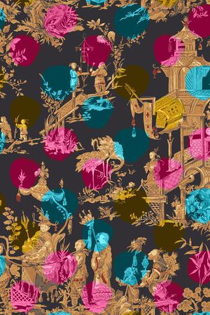 墙纸类印花华亿平台图片