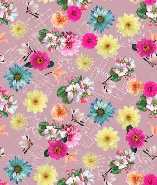 流行时尚印花华亿平台图片