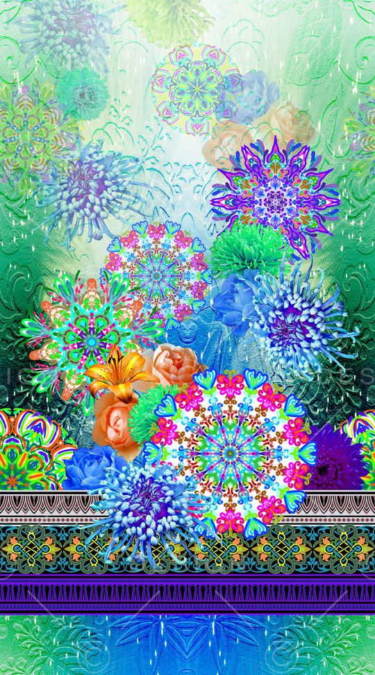 民族风印花华亿平台图片