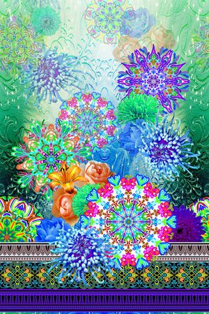 民族风印花华亿平台图片