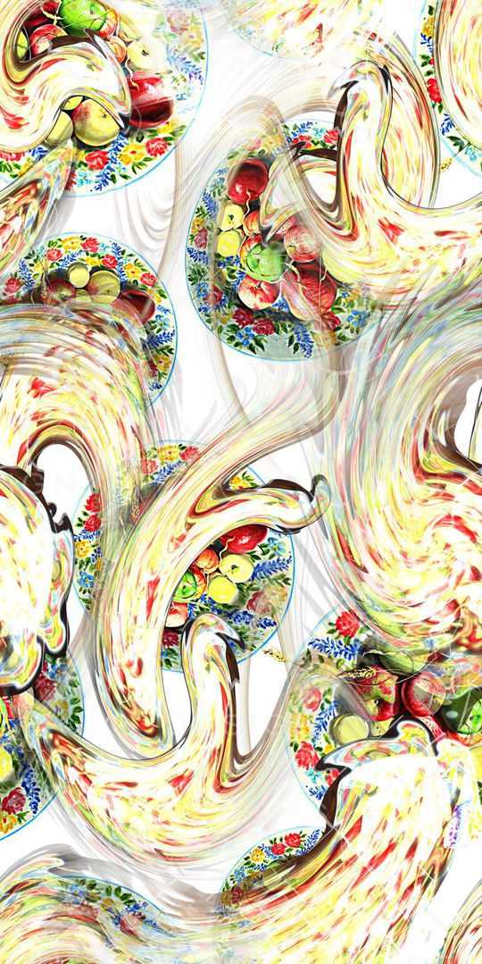 抽象 多彩印花华亿平台图片