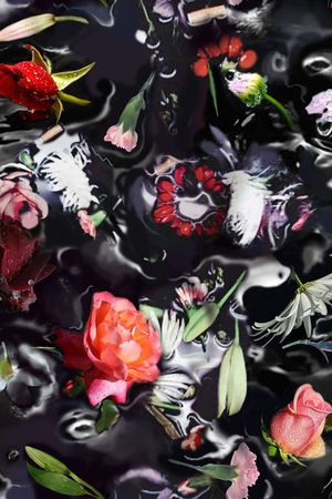 花朵印花华亿平台图片