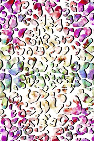 豹纹印花华亿平台图片