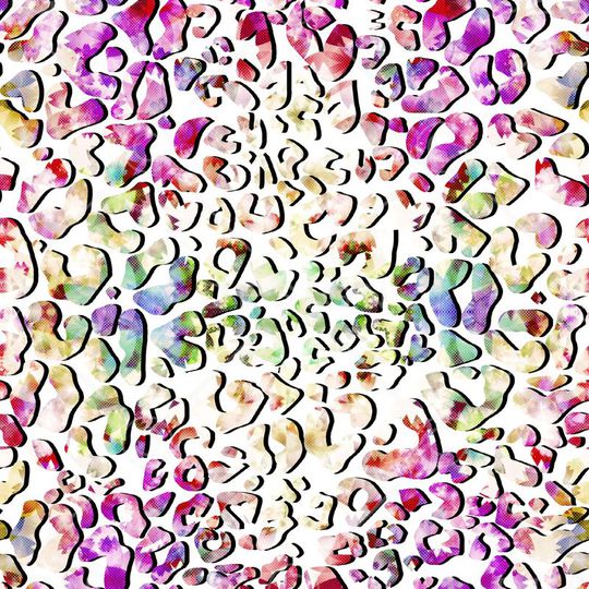 豹纹印花华亿平台图片