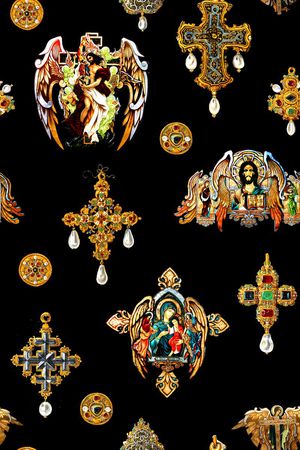 欧式印花华亿平台图片