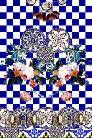 时尚印花华亿平台图片