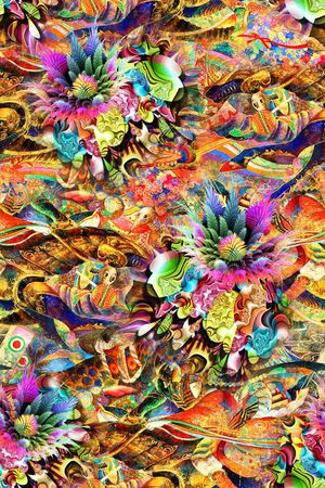 肌理印花华亿平台图片