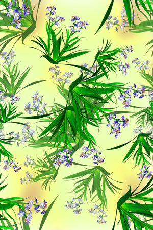 田园风印花华亿平台图片