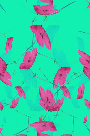 清新印花华亿平台图片