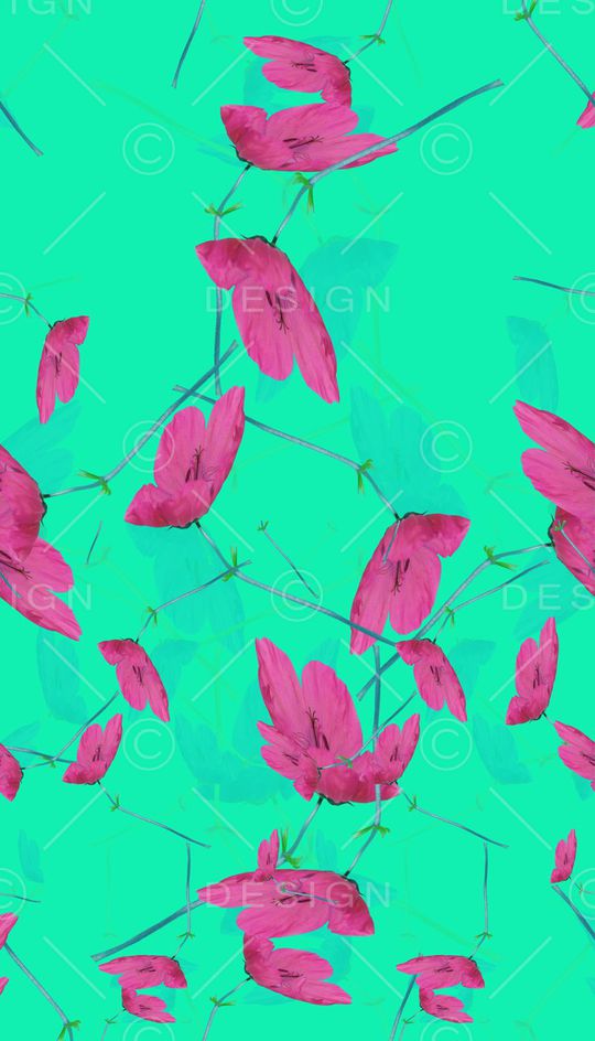 清新印花华亿平台图片