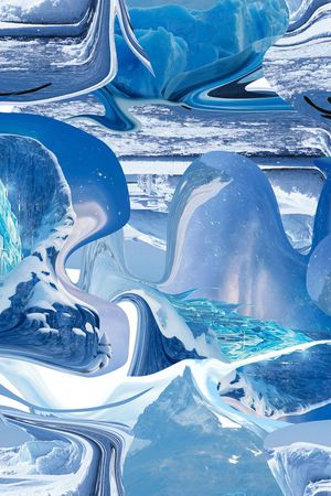 冰川印花华亿平台图片