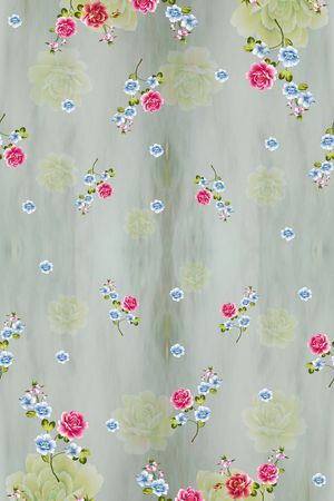 夏季时尚印花华亿平台图片