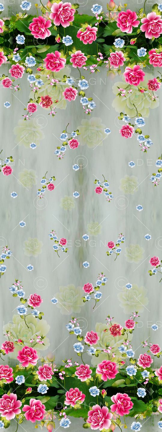 夏季时尚印花华亿平台图片