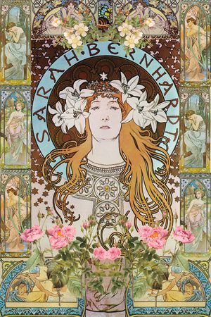 古典复古素雅印花华亿平台图片