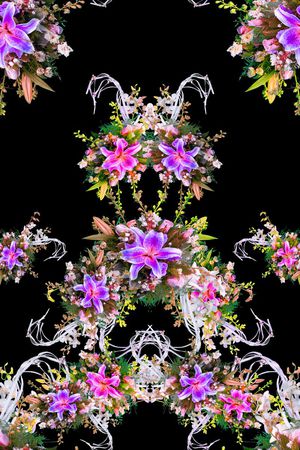 宫廷风印花华亿平台图片