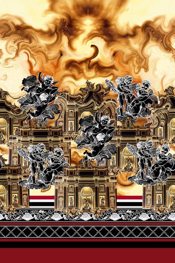 433774-欧式宫廷风巴洛克中世纪风格天使宫殿