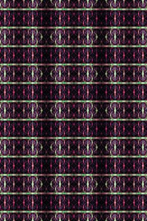 抽象图案印花华亿平台图片