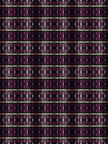 抽象图案印花华亿平台图片