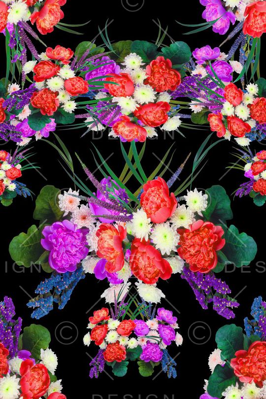 中国风印花华亿平台图片