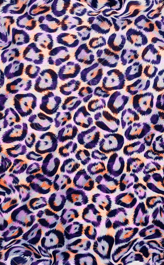 豹纹印花华亿平台图片