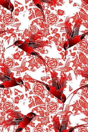 画稿 服装印花华亿平台图片