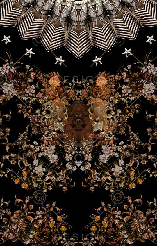 宫廷印花华亿平台图片