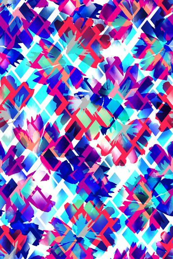 手绘印花华亿平台图片