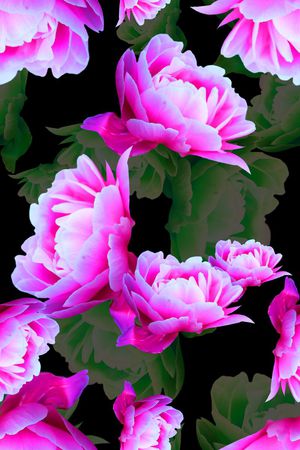 中国风印花华亿平台图片