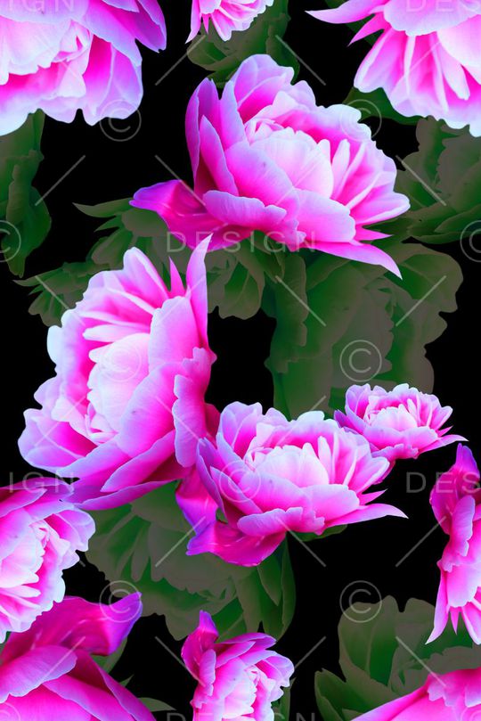 中国风印花华亿平台图片