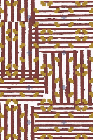 条纹印花华亿平台图片