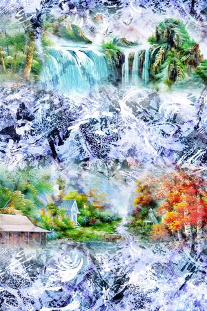 风景印花华亿平台图片