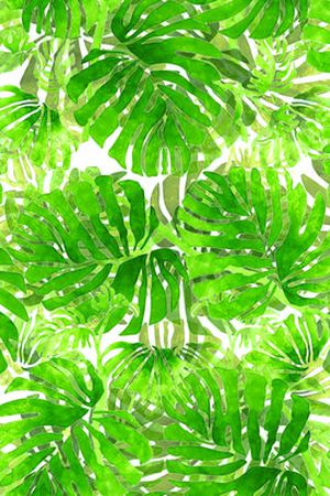 绿叶印花华亿平台图片