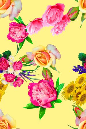 清新印花华亿平台图片