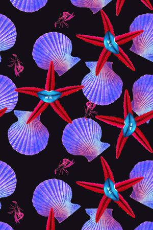 海鲜印花华亿平台图片