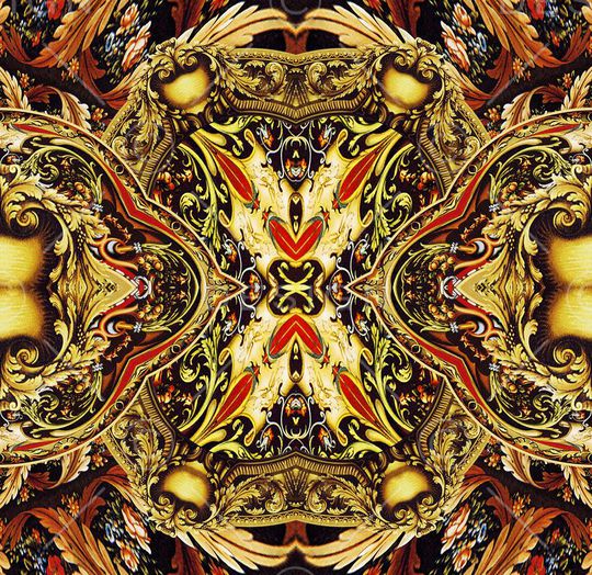 抽象印花华亿平台图片