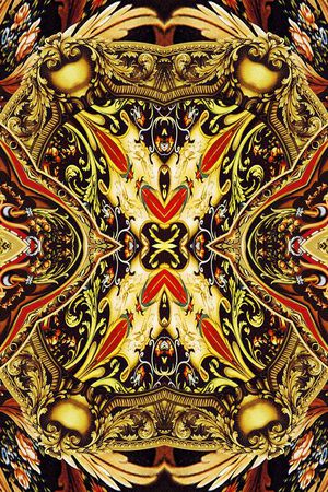 抽象印花华亿平台图片