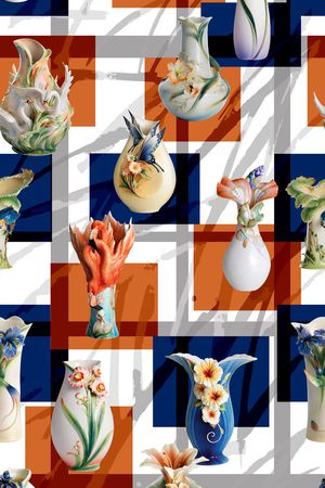 休闲印花华亿平台图片