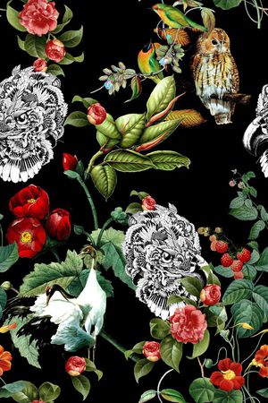 动物印花华亿平台图片